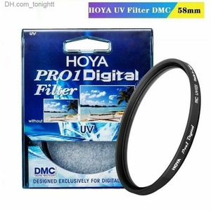Filtreler Hoya UV Filtre 58mm DMC LPF Pro 1D MC UV Nikon Kamera Lens için Çoklu Düzenli Dijital Koruyucu Lens Q230905