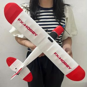 Трехканальный воздушный самолет с дистанционным управлением J3 Cessna Glider игрушка с фиксированным крылом безмолвного двигателя Электро -истребитель модель самолета