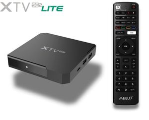 Meelo Plus XTV SE2 Lite TV Box Xtream Codes Media Decoder Android 11 2,4G/5G Wi -Fi Smarts Stalker Player Amlogic S905W2 2GB 8GB