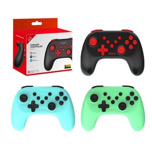 Oyun Denetleyicileri Joysticks Otomatik Kalibrasyon Gamepad Ninteno Konsolu / PC Oyun Denetleyicisi Motor Titreşimi için 6 Eksenli Kablosuz Gamepad HKD230831