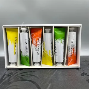 Diğer Sağlık Güzellik Öğeleri B Marka El Bakımı Kremi Seti Le Trio Koleksiyoner Kremler Şebeke El Kremi 6 PCS/Dış Kutu ve Hediye Çantaları ile Set Renkli