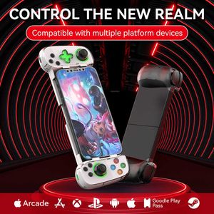 Игровые контроллеры джойстики D7 Telecopic Mobile Phone Gamepad Bluetooth 5.0 Type-C Беспроводной игров