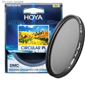 Filtreler Hoya Pro1 Dijital CPL 62mm Dairesel Polarizasyon Polarizör Filtresi Pro 1 DMC Kamera lensi için CIR-PL Multicoat Q230905