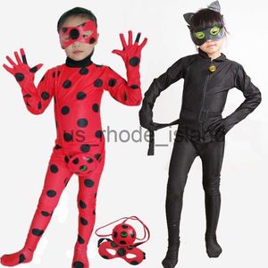Pajamas Halloween Insect Ladybird Jumpsuit Funny Cosplay Animal Performance Costume Creative Birthday Party Clothing Costume For Kids x0901