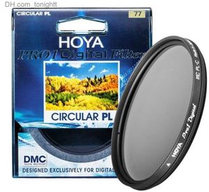 Filtreler Hoya Pro1 Dijital CPL 77mm Dairesel Polarizasyon Polarizör Filtresi Pro 1 DMC Kamera Lensi için CIR-PL Multicoat q230905