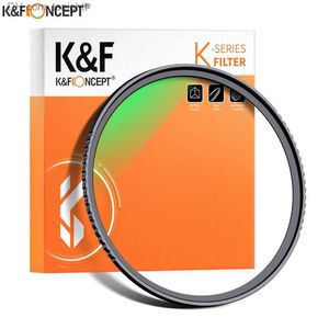 Filtreler K F Konsept UV Filtre Lens MC Ultra İnce Optik Çok Kaplamalı Koruma 37mm 49mm 52mm 58mm 62mm 67mm 77mm 82mm Q230905