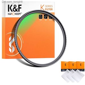 Filters K F Concept MC UV Photography DSLR Lens Filter with Multi-Resistant Coating for Cannon Nikon Camera Len Filters Set 37-86mm Q230905