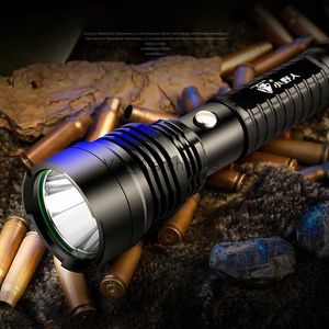 Torches Flashlight Strong Light Rechargeable Multi-Function Remote Waterproof 5000 Household Led Outdoor Mini Flashlight HKD230902