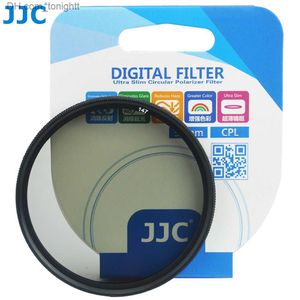 Filtreler JJC Çok Kaplı CPL Filtre Optik Cam CPL Kamera Lens Filtre Dairesel Polarizör 37mm 49mm 52mm 55mm 58mm 62mm 67mm 72mm 77mm Q230905