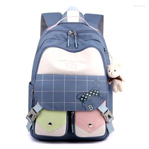 Okul çantaları hafif su geçirmez çocuklar birincil sırt çantası kızlar için güzel kitap