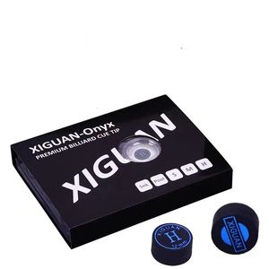 Аксессуары для бильярда XiGuan Premium Cue Tip 11 мм, 12 мм, 14 мм, 2 шт./лот, черный алмазный бильярдный бильярдный бильярдный бильярд, S/M/H, дополнительно 230901