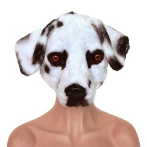 Parti Maskeleri Huitai Halfface Hayvan Maskesi Simülasyonu Dalmatian Toptan Tasarım OEM Üretim Fabrikası Parti Cadılar Bayramı Outdoo 230901