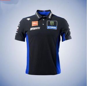 Мужские футболки для мотоциклов Yamaha Petronas Factory Racing Футболка Повседневная быстросохнущая дышащая рубашка поло для вождения 230208