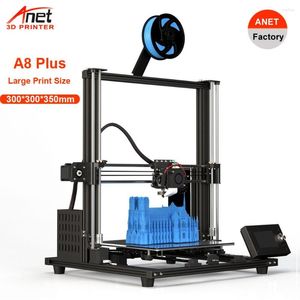 Большой 3D-принтер Anet A8 Plus DIY Kit цельнометаллический каркас Высокоточная настольная печать Imprimante USB SD Card Connect