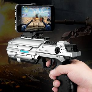 Зондирующая соматосенсорная стрельба AR Игровой пистолет Поддельный PS5 Игровой пистолет Смартфон Bluetooth VR Игровой контроллер AR Еда Пистолет Игрушки Детский пистолет Аксессуар Тактические рождественские подарки