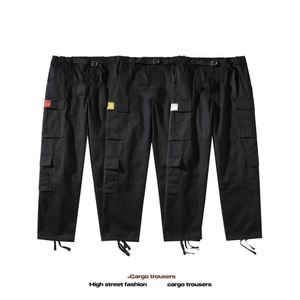 Mens Cargo Pant Homem Mens Designer Cargas Calças Moda Sweatpants Multi-Bolso Calças Calças de Trabalho High Street Hip Hop Casual Mu199i