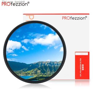 Filtreler Çoklu Kaplamalı CPL Filtresi 52 58 62 67 77 82 mm Polarizasyon Filtresi DSLR Fotoğraf Aksesuarları M50 Nikon D3200 ZV1 Q230905