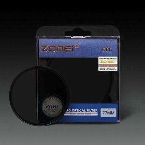 Filtreler Zomei 52/58/62/67/72/77/82mm CPL Polarizör Nikon DSLR Kamera Üst Lens Filtresi için Filtre Q230905