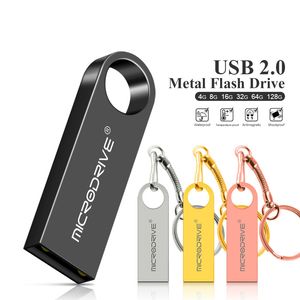 Metal USB Memeory Stick Metal Pen Flash Drive 3.0 USB High Speed 48MB s 16GB 32GB 64GB 128GB True Memory USB3.0 U-Stick