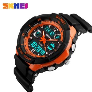 Skmei Kids Watches Anti-Shock 5Bar Su Geçirmez Açık Spor Çocukları Moda Dijital Saat Relogio Maskulino 0931 1060273C