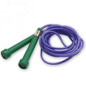 Скакалки 9-дюймовая неоновая скоростная скакалка для упражнений и фитнеса ярко-фиолетового цвета 230904