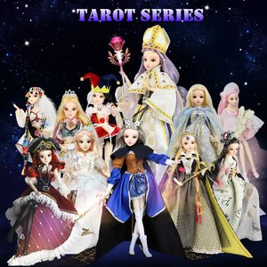 Куклы 16 BJD MMGirl TAROT CARD Кукла шарнирное тело 30 см Премиум подарочная коробка упаковка игрушка для девочек 230907