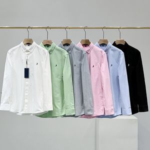 Fred Perry camisas masculinas designer de negócios botão up camisa polo camisas masculinas bordadas de luxo tamanho superior M/L/XL/XXL/XXXL