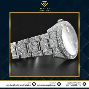 SSZ2 2023 LATT VAR VVS MOISSANITE 30 CARAT DIAMAM DIRADİ BUSINS BT FİYATINDA Otomatik UNISEX Hip Hop İzle