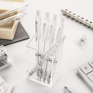 Transparent 0.5MM/0.7MM Automatic Mechanical Pencil Plastic Drawing Special Office School Writing Art Supplies Stationery