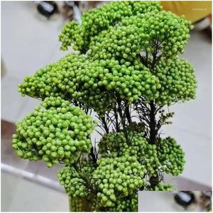 Ghirlande di fiori decorativi 50G Miglio naturale Frutta fiori secchi Decorazione del giardino Centrotavola per matrimoni all'aperto per tavoli Regalo Gu Dhwxh