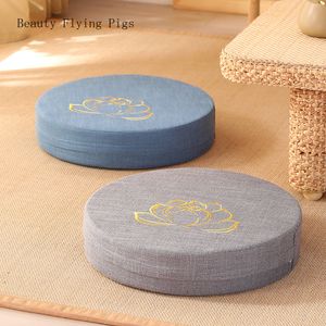 Yoga Mats 40X6CM Meditate PEP Hard Texture Meditation Cushion Backrest Pillow Japanese Tatami Mat Removable and Washable 230907