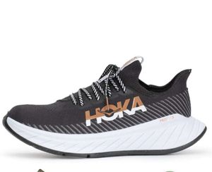 Баскетбольные кроссовки 2023 HOKA ONE Clifton Athletic Shoes Runner Carbon X3 Triple Черный Белый Голубой Спорт на открытом воздухе Дизайнерские кроссовки Образ жизни Амортизация 40