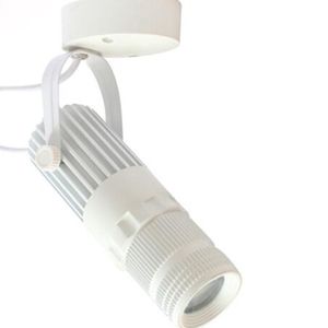 Zoom Spots Dimmablable LED Track Işık Ayarlanabilir Odak Sahnesi KTV BAR RESTERE RESTERE CAFE Spot Aydınlatma için Projektör Tavan Lambası D2.5