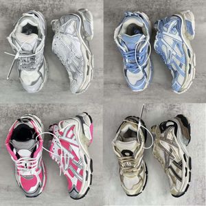 Мужские спортивные кроссовки на платформе. Дизайнерские кроссовки для бега 7.0. Винтажная кожаная обувь. Черный, белый, лазерный, синий, розовый. Роскошные повседневные кроссовки NO471.
