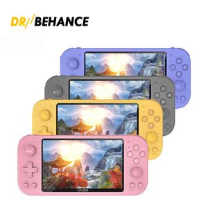 5.1inch GR3000 Retro Handheld Game Console Support HD TV Out Double Players MP4 Video Games Consoles Box Gift