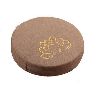 Yoga paspaslar 40x6cm meditasyon yastık keten backrest yastık Japon tatami mat çıkarılabilir ve yıkanabilir tur 40x10cm 230907