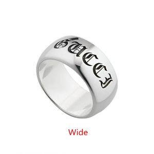 Retro 925 STERLING Gümüş Bant Yüzüğü Eski Emaye Daisy G Ring Tasarımcı Takı Sevgililer Günü Hediye Noktası Toptan Satış
