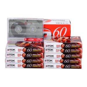 Blank Disks 5ps andard Cassette Tape Player Empty 60 Minutes Magnetic Audio Recording Speech Music High Qulity Recorder 230908