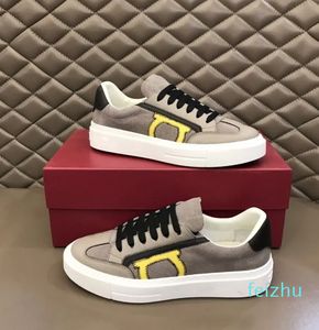 Mode Männer Designer Farben Komfortable Unterseite Leder Luxus Herren Party Sport Casual Sneaker Trainer Schuh Fast Ship MKJK HM200005