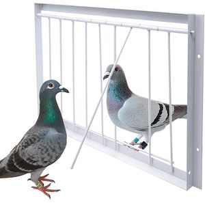 Bird Cages 304026cm Entrance Door Metal Wire Bars Frame Single Trapping Doors Cage Racing Supplies for 230909