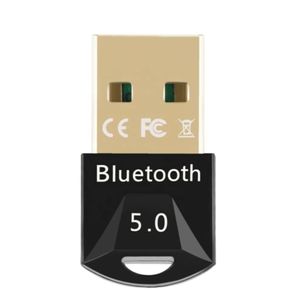 USB Adapter Black USB Bluetooth Wireless 5.0 Adapter Dongle for Win 7 8.1 10 11