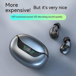 Bluetooth kulaklıklar 5.3 HIFI Stereo Touch Dijital Ekran Kulak içi güç ekranı Mikrofonlu TWS kulaklıklı ses kablosuz kulaklıkları