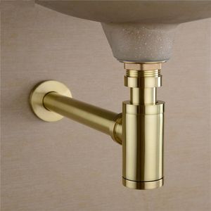 Banyo Havzası Lavabo Musluk Şişesi Tuzağı Tahliye Kiti Atık Tuzağı Pop Tahliye Tahliye Delimleme Fırçalanmış Altın Siyah Bronz Chrome279b