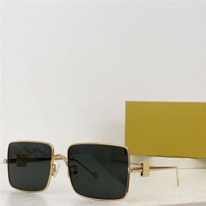 Yeni Moda Tasarımı Kare Güneş Gözlüğü 40106U Metal Çerçeve Çift Elmaslı Set Basit ve Popüler Stil Açık UV400 Koruma Gözlükleri
