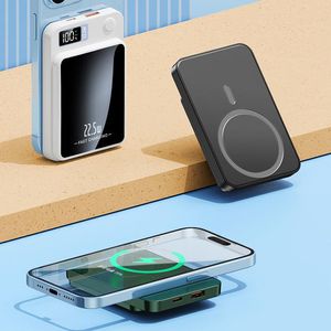 10000mAh Qi WirelessCharger Power Bank Adaptador de carregamento rápido para Samsung S8 xiaomi com caixa de varejo