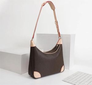 Moda kadın tasarımcı kahverengi presbyopia mesaj el çantaları gerçek deri çapraz çanta en kaliteli bayanlar erkek marka omuz çantaları m61203