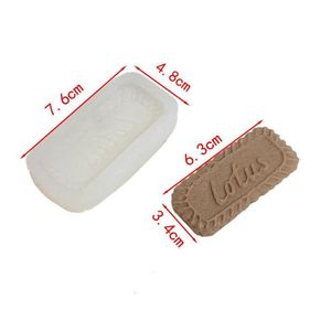 Strumenti artigianali Fai da te a forma di biscotto Stampo per candele 3D fatto a mano Fare torta fondente Decorazione al cioccolato Sile Moduli di sapone Decorazione Drop Delive Otkot