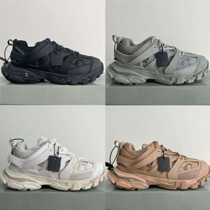 Balencig Shoes Balencaiiga Balenicass Designers Trake Mens 30 Sound Caft Sneakers Женские тренеры Париж Тройной белый черно -розовый серо