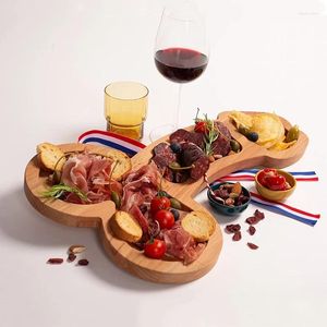 Dekorative Figuren, Aperitif-Brett, lustig, originell, Hahnenform, Geschenke, einzigartiges Holzornament, Hackblöcke, Küche, Pizza, Sushi, Brot, Essen