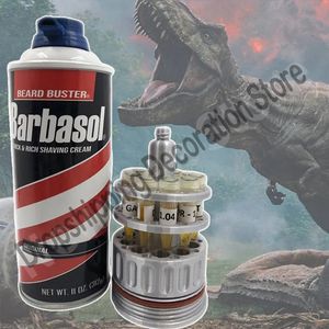 Diğer Etkinlik Partisi Malzemeleri Barbasol Dennis Nedry Dinozor DNA Tüp Kavanoz Teneke Dekorasyon Jurassic Park Film Prop Masaüstü Süs Noel Dekoru Hediyeler 230912